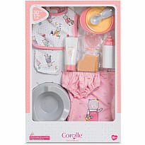 Corolle Large Pink Accessories Set