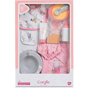 Corolle Large Pink Accessories Set