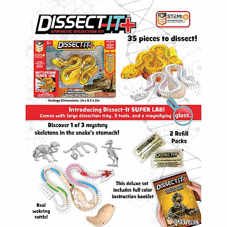 Dissect-It+ Rattlesnake Super Lab Kit