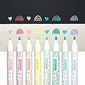 Vivid Pop! Water Based Paint Markers - Pastel