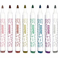 Vivid Pop! Water Based Paint Markers - Metallic