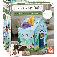 Sensory Sprouts Peek & Pull Tissue Box