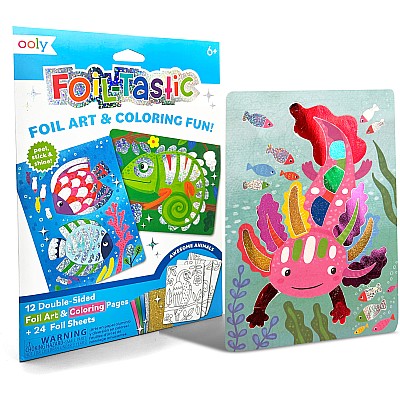 Foil-tastic Foil Art & Coloring Awesome Animals