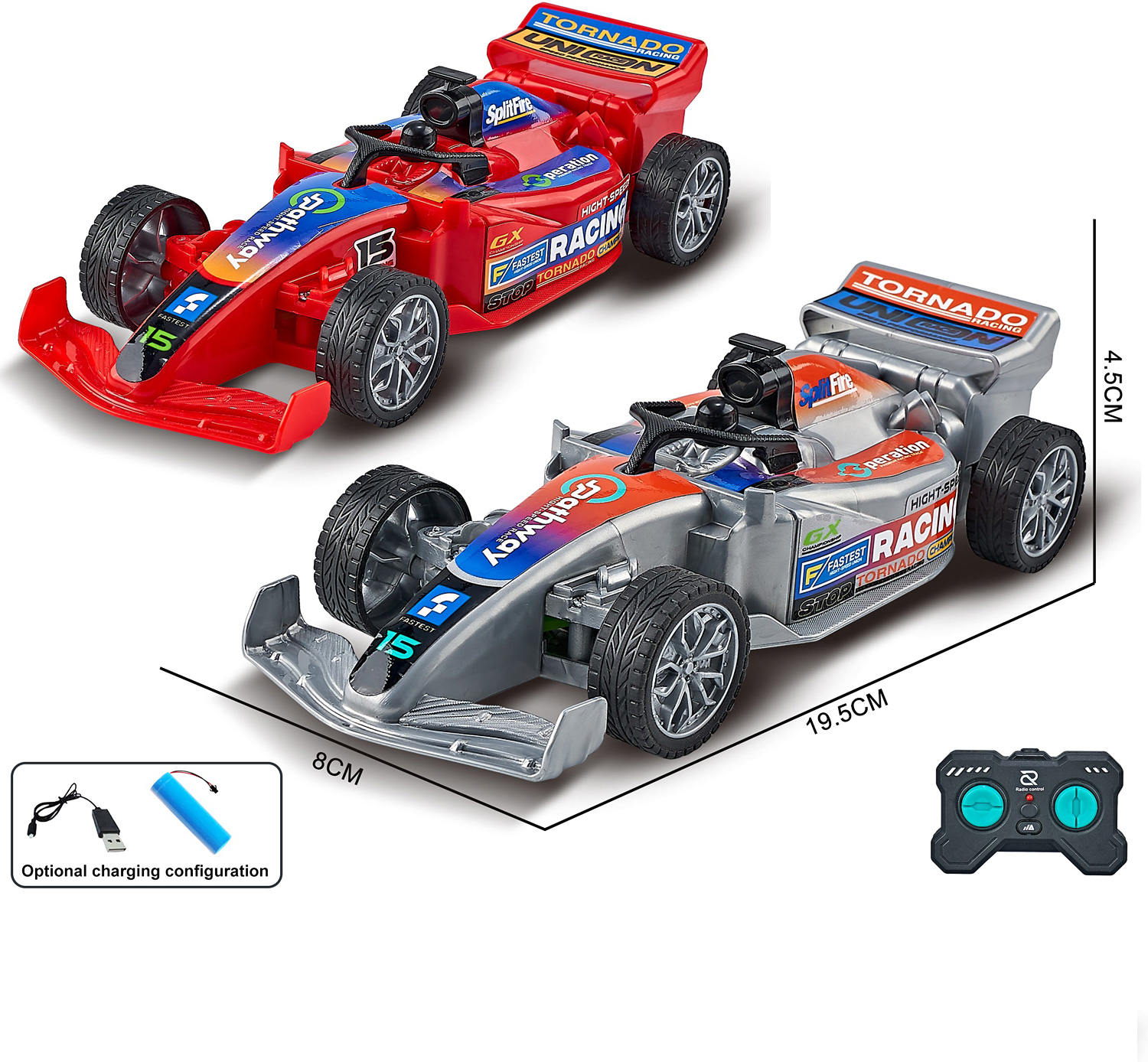 F1 Racing Miami RC Race Car - Sold Separately