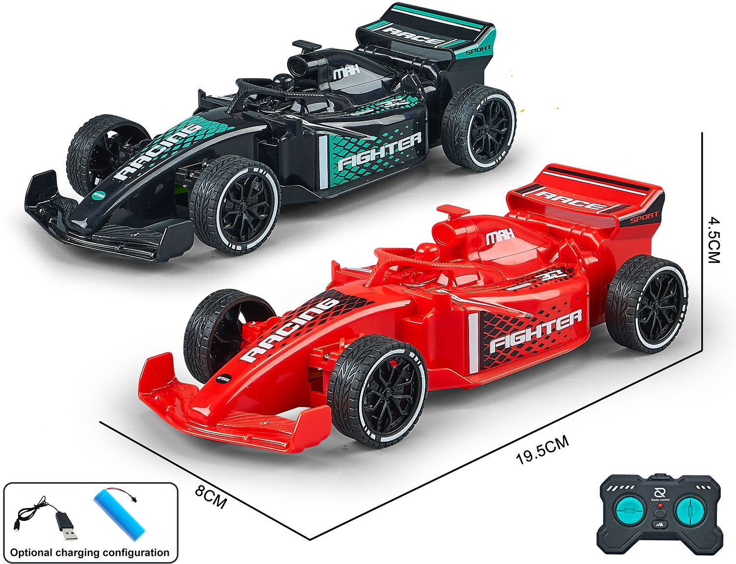 F1 Racing Miami RC Race Car - Sold Separately