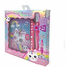 Caticorn 2-in-1 Secret Message Pen & Journal Set