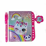 Caticorn 2-in-1 Secret Message Pen & Journal Set