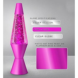 Pink Sparkle Lava Lamp