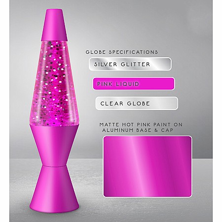 Pink Sparkle Lava Lamp