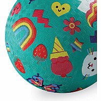 7" Smiley Playground Ball