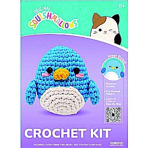 Squishmallow Crochet Kit Bebe Penguin