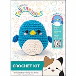 Squishmallow Crochet Kit Bebe Penguin - Arriving Mid November