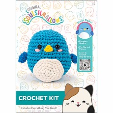 Squishmallow Crochet Kit Bebe Penguin