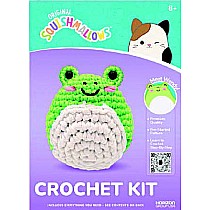 Squishmallow Crochet Kit Wendy Frog