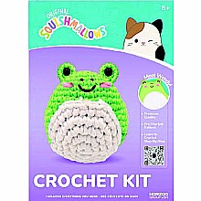 Squishmallow Crochet Kit Wendy Frog