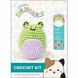 Squishmallow Crochet Kit Wendy Frog