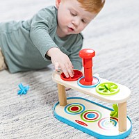 Match & Push Spinning Tops