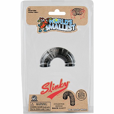 World's Smallest Collector Edition Black Slinky