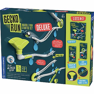 Gecko Run Marble Run Deluxe Starter Set