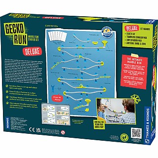 Gecko Run Marble Run Deluxe Starter Set