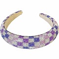 Era Crystal Check Headband