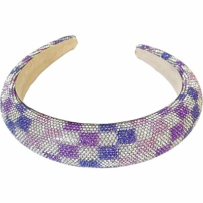 Era Crystal Check Headband