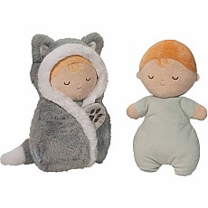 Baby Wolf Hug 12"