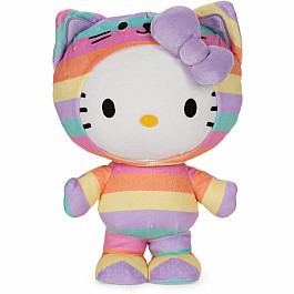 GUND Hello Kitty in Rainbow Kitty Outfit