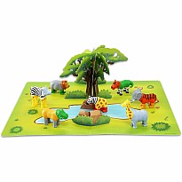 Mini Magnetic Mix or Match Jungle Animals