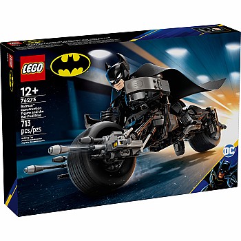 LEGO SUPER HEROES DC Batman Construction Figure and the Bat-Pod Bike