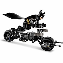 LEGO SUPER HEROES DC Batman Construction Figure and the Bat-Pod Bike