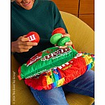 Milk Chocolate M&M's Holiday Mix Packaging Plush 