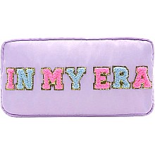 In My Era Varsity Zipper Pouch