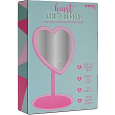 Heart Vanity Mirror Illuminated