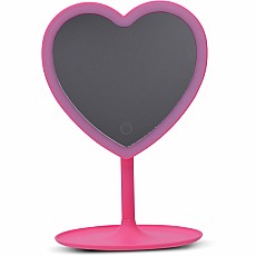 Heart Vanity Mirror Illuminated