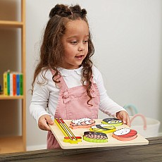 Sushi Friends Wooden Tray Puzzle Mudpuppy