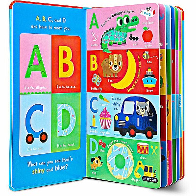 My Busy Shiny Touchy Smelly ABC Sensory Book