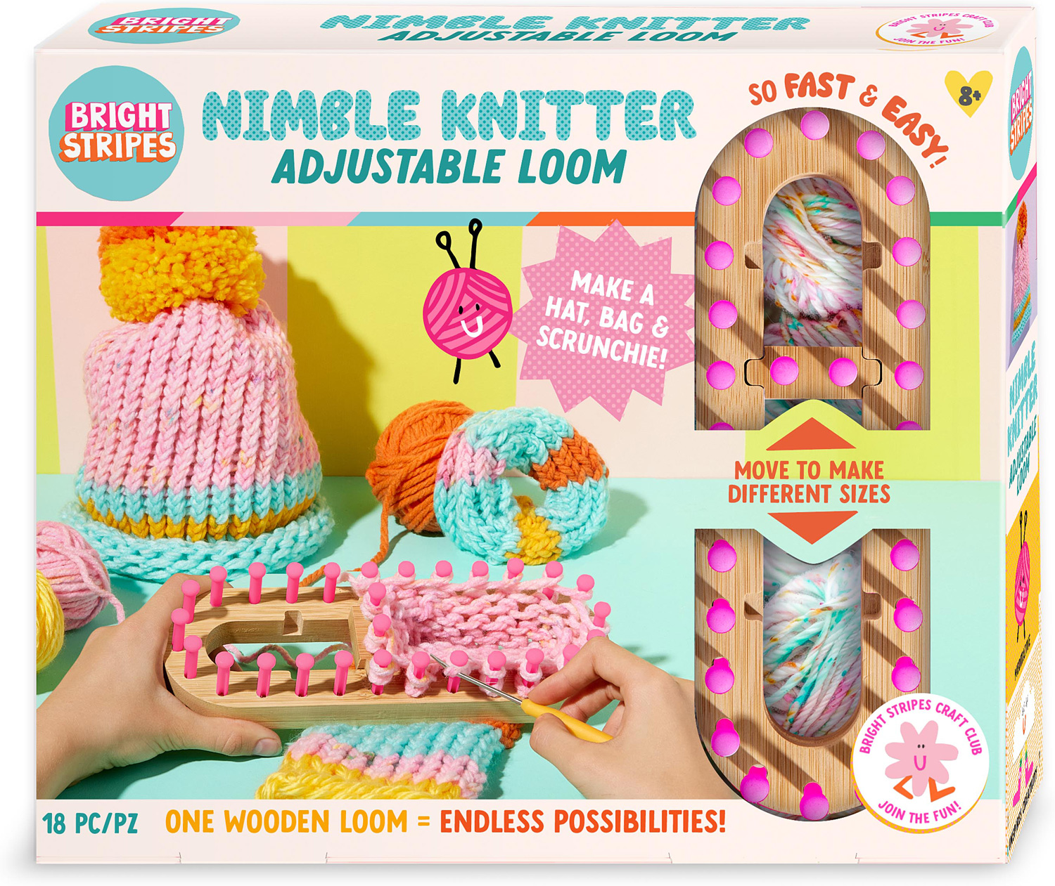 Nimble Knitter Adjustable Loom