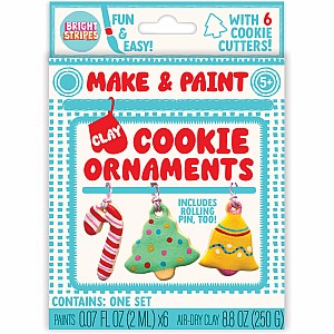 Make & Paint Clay Cookie Ornaments