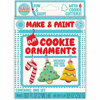 Make & Paint Clay Cookie Ornaments