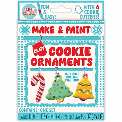 Make & Paint Clay Cookie Ornaments