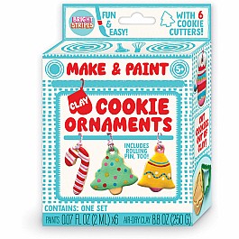 Make & Paint Clay Cookie Ornaments