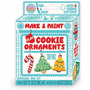 Make & Paint Clay Cookie Ornaments