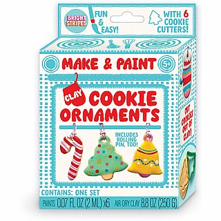 Make & Paint Clay Cookie Ornaments