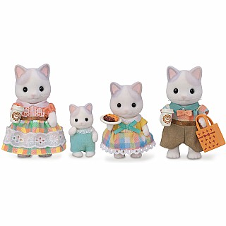 Calico Critters Latte Cat Family