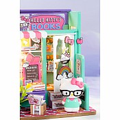 Hello Kitty Bookstore DIY Miniature House Kit