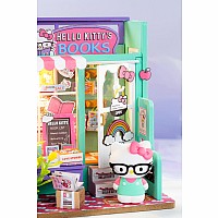 Hello Kitty Bookstore DIY Miniature House Kit