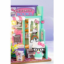 Hello Kitty Bookstore DIY Miniature House Kit