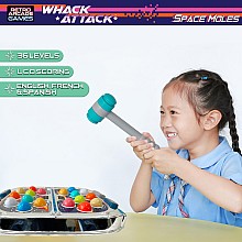 Whack Attack Space Moles Game