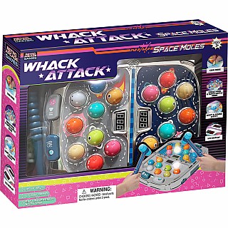 Whack Attack Space Moles Game